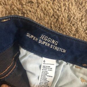 american eagle super super stretch jegging